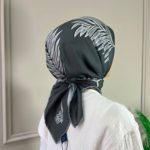 Levidor Twil Eşarp (Füme)