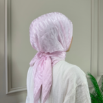 Halka Desen Eşarp (Pembe)