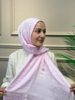 Leopar Desen Şal ( Soft Pembe) - Görsel 3